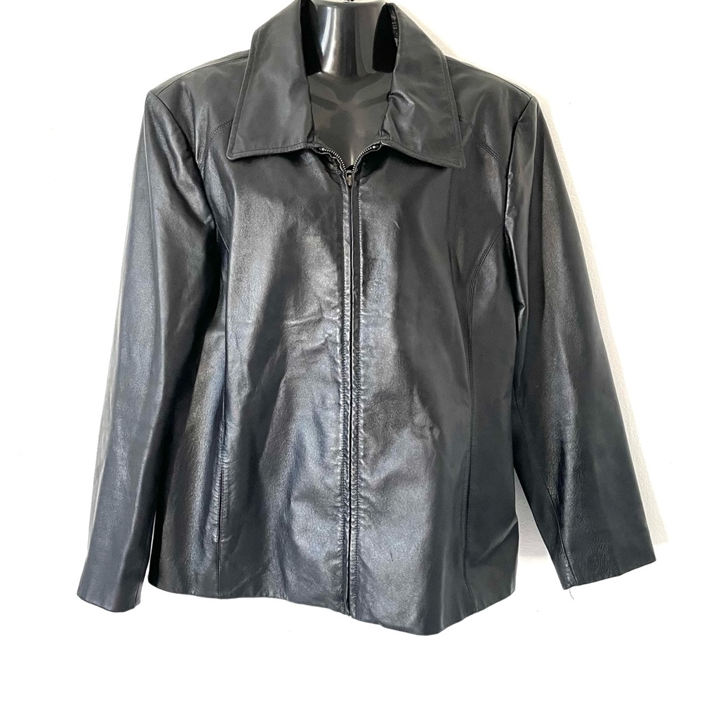 Colebrook classic man leather jacket